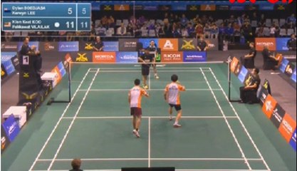 Skycity New Zealand Open 2014: Vilailak/Kien Keat Koo VS Kerwyn Lee/Dylan Soedjasa Set1