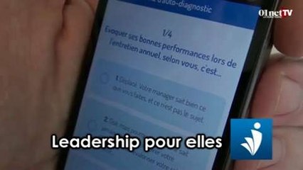 Leadership pour elles : pour faire progresser l'égalité professionnelle entre homme et femme (test appli smartphone)
