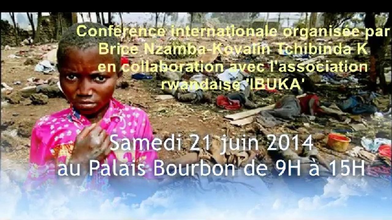 Bande annonce Conférence Internationale sur les Génocides et Crimes politiques en Afrique