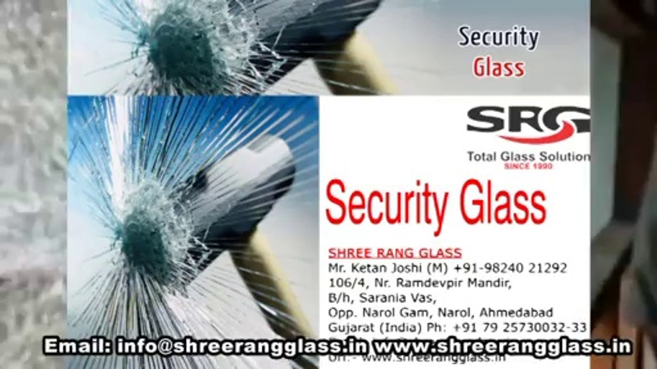 Security Glass, Security Glass Manufacturer, Supplier, Exporter, Ahmedabad, Gujarat, India