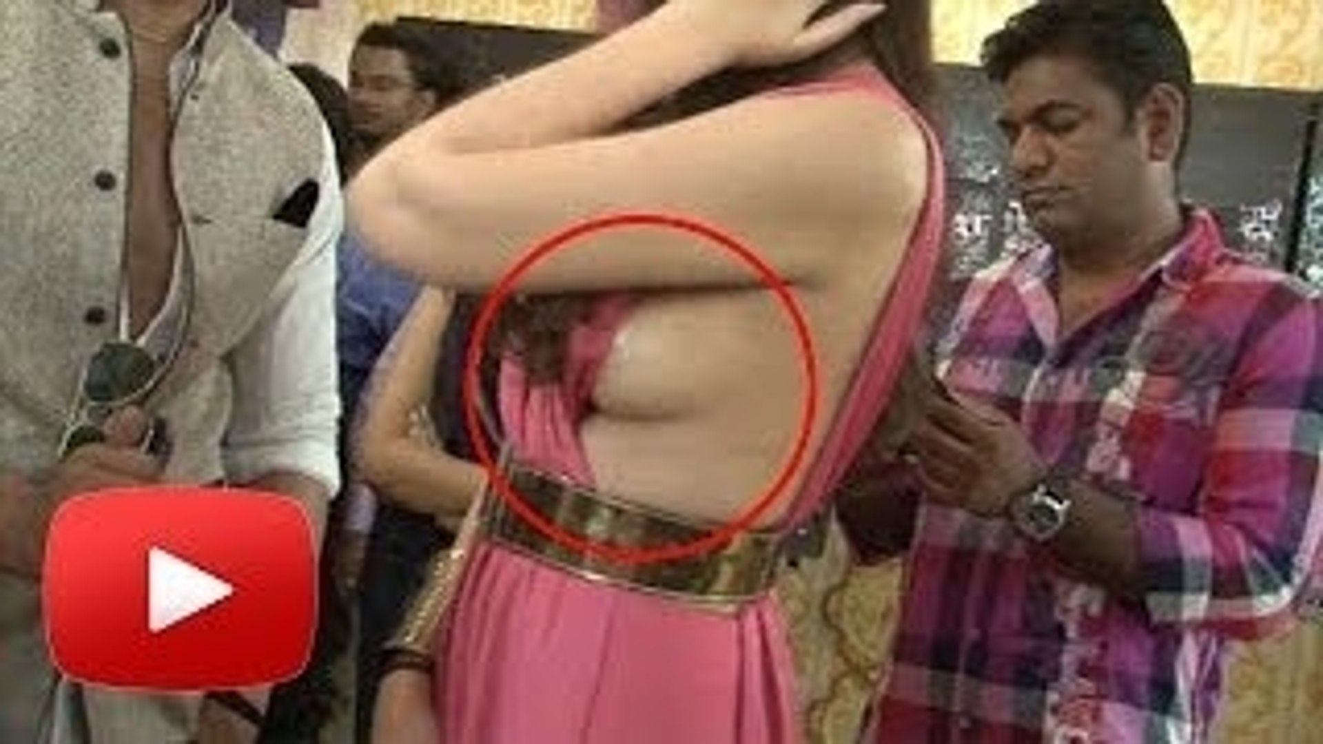 Indian actress nipple slip