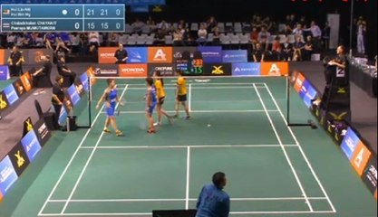 New Zealand Open 2014: Phanyanit/Peeraya VS Hui Ern/Hui Lin Set2
