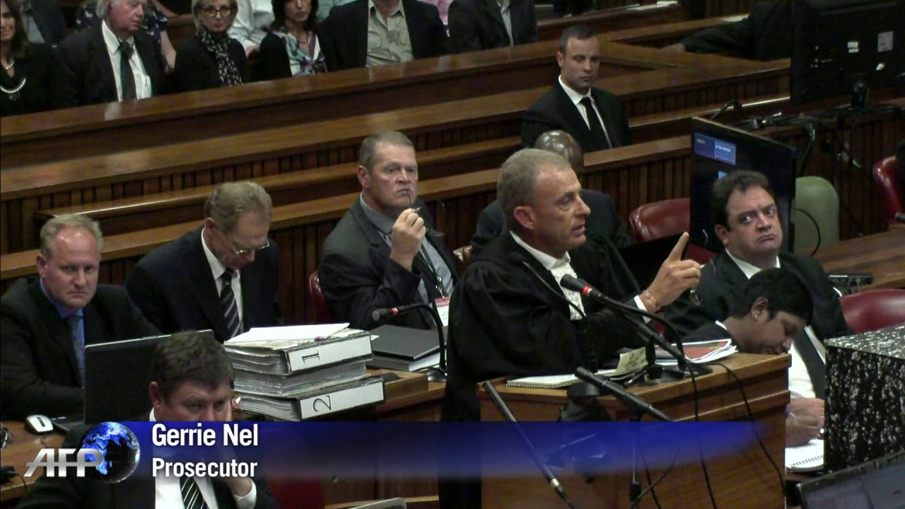 Prosecution grills expert witness in Pistorius trial