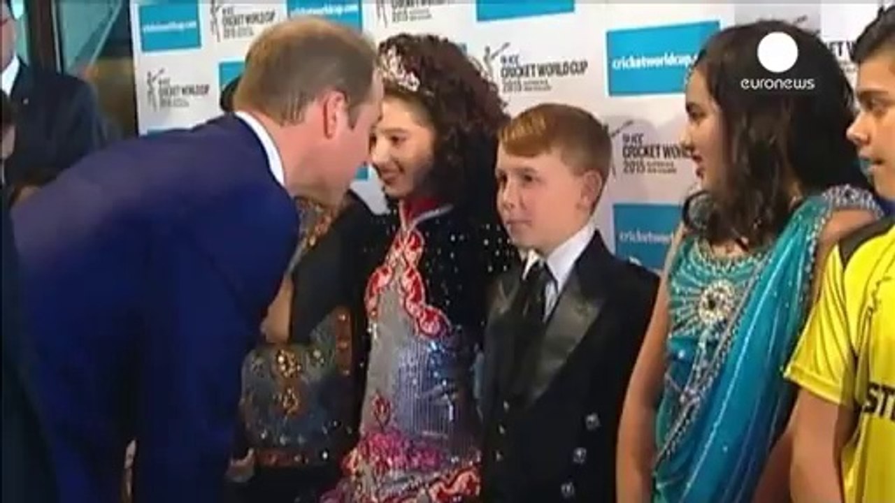 Los duques de Cambridge y el bebé Jorge, en Australia