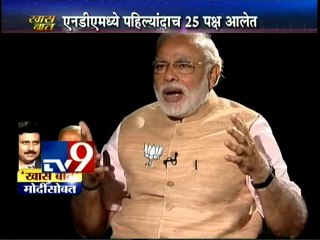 Narendra Modi's EXCLUSIVE Interview with Ravi Prakash/Part2