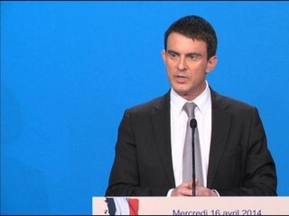 Manuel Valls: pas de remise en cause "du Smic" - 16/04
