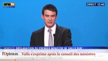 60’’ : Valls détaille les 50 milliards d'économies