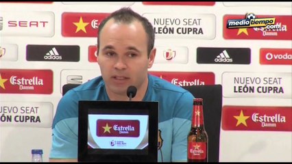 Tenemos que ofrecer nuestra mejor versión: Andrés Iniesta