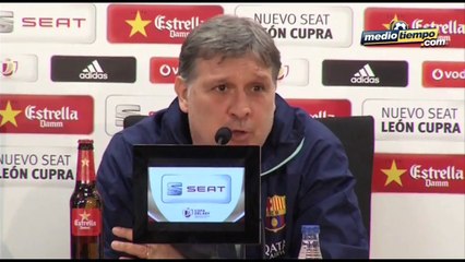 El problema de mañana es futbolístico: Gerardo Martino