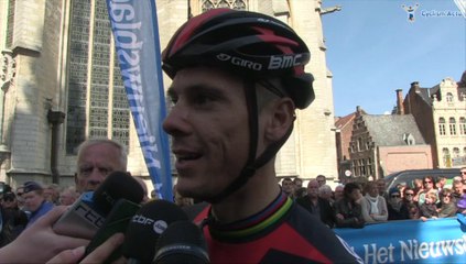 Philippe Gilbert au départ de La Flèche Brabançonne - De Brabantse Pijl 2014