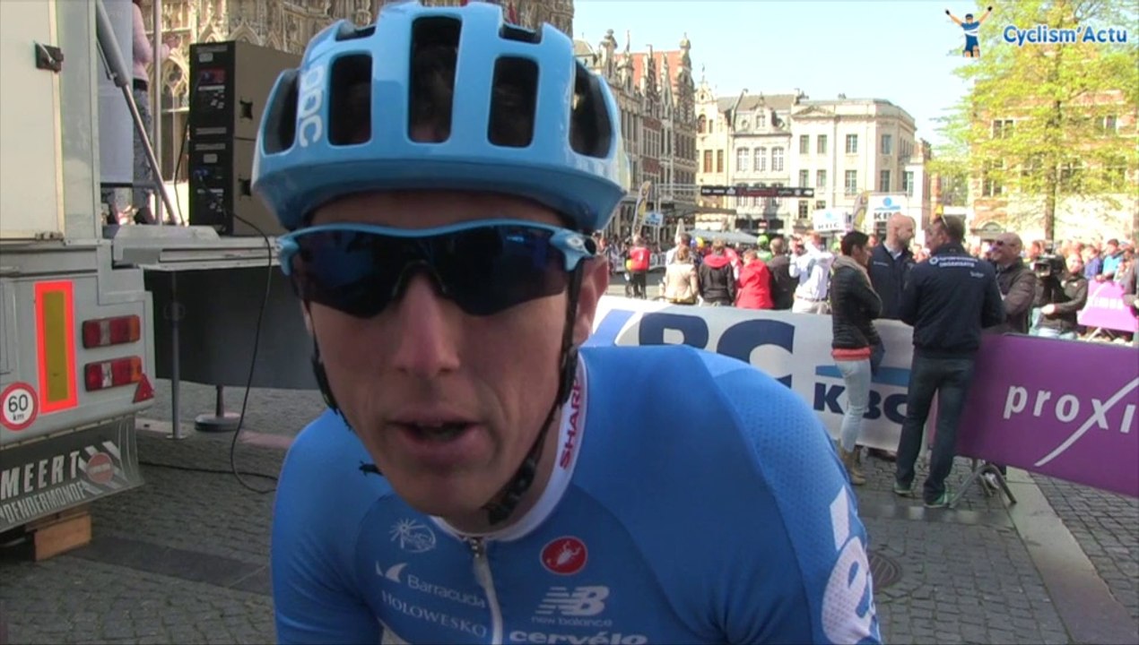 Daniel Martin au départ de La Flèche Brabançonne - De Brabantse Pijl 2014