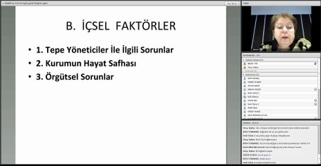 UKEY - Melek Tüz - Kriz Yönetimi Dersi