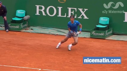 Le jeu de jambes de Nadal au Monte-Carlo Rolex Masters