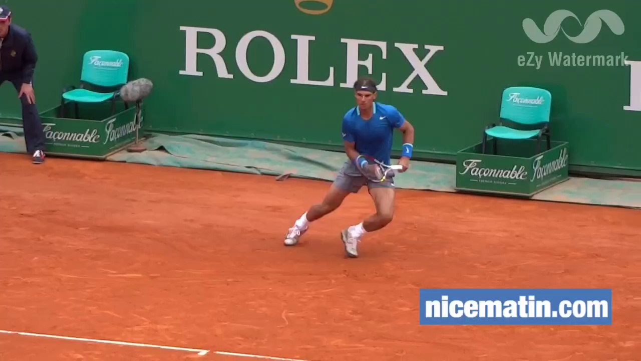 Le jeu de jambes de Nadal au Monte-Carlo Rolex Masters
