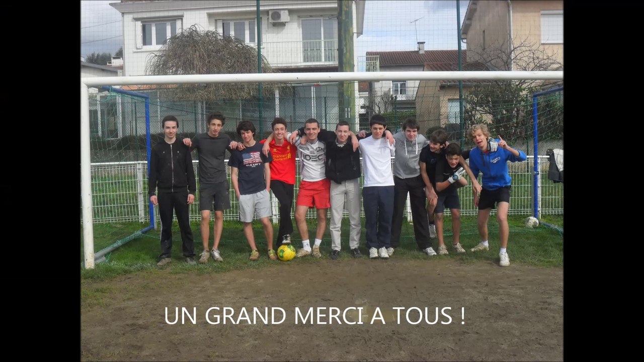 100ème But : célébration Aymeric