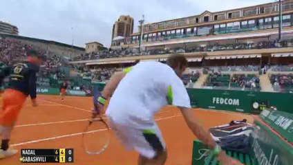 Judge Pascal penalized with two warning to Rafa Nadal vs Gabashvili