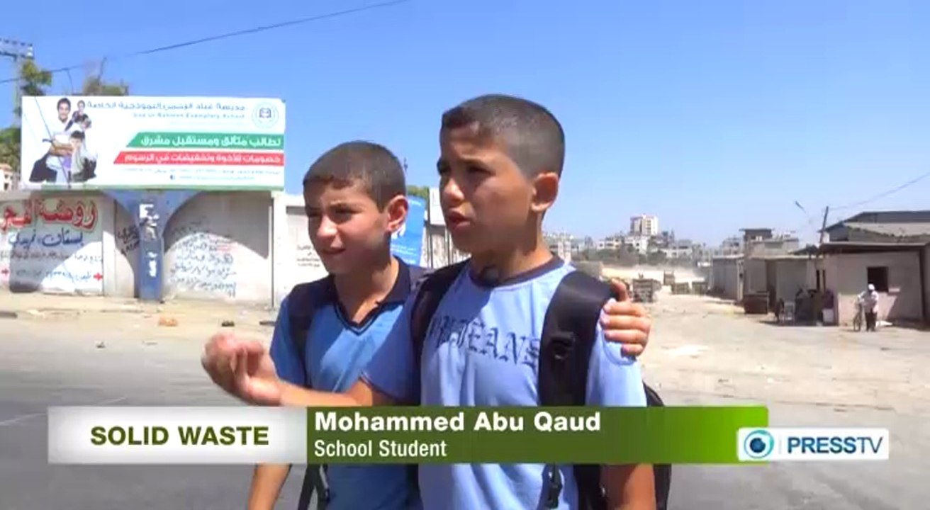 Gaza Suffering-Solid Waste 8