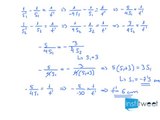 Examen resuelto fisica selectividad Determinar distancia focal imagen y potencia de lente