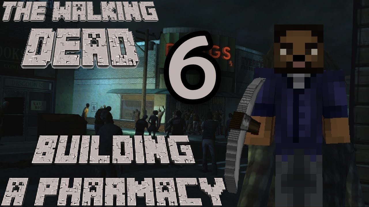 MINECRAFT: BUILDING A PHARMACY! [PART 6: THE FINISHING TOUCHES]