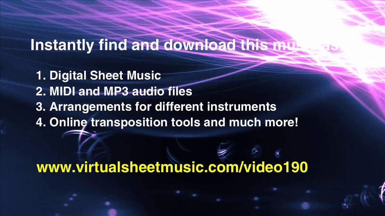 Irving Berlin's Easter Parade - Smile and Show Your Dimple for Violin and Piano, sheet music - Video Score