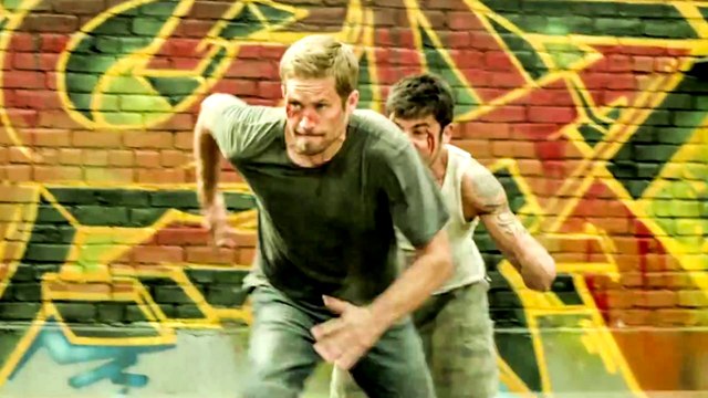 Brick Mansions-Clip #3 Pela en la Azotea (HD) David Belle