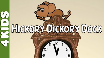 Hickory Dickory Dock | Nursery Rhymes | Vocals