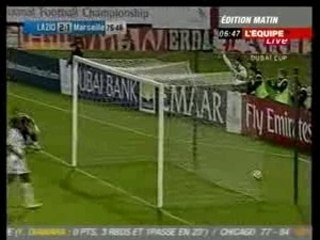 les buts d'OM-Lazio