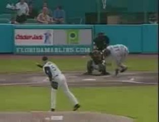 baseball hits nuts
