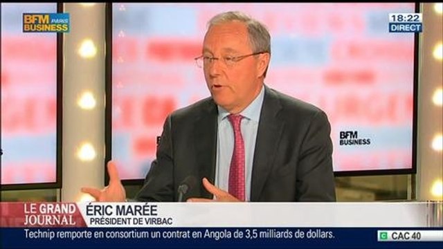 Eric Marée, président de Virbac, dans Le Grand Journal - 16/04 2/4