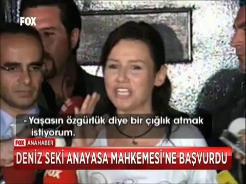 Deniz Seki'de Anayasa Mahkemesine başvurdu