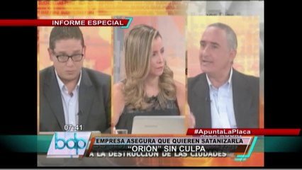 "Orión" sin culpa: Empresa asegura que Municipio de Lima quiere satanizarla