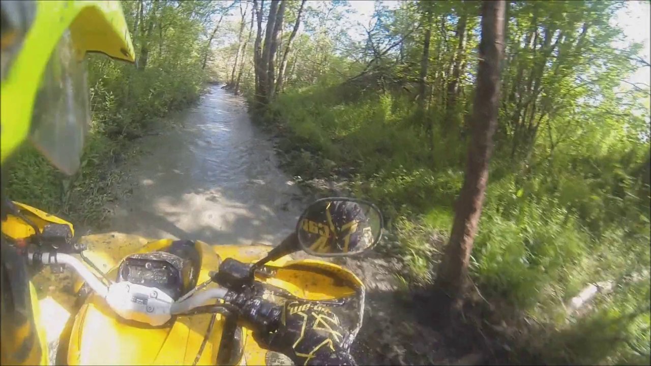 quad salvetain au terrain privé de Fonsorbes 12 avril 2014