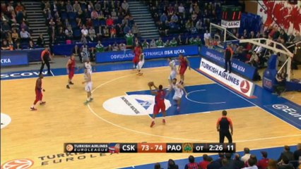 Highlights: CSKA Moscow-Panathiniakos Athens, Playoffs Game 1