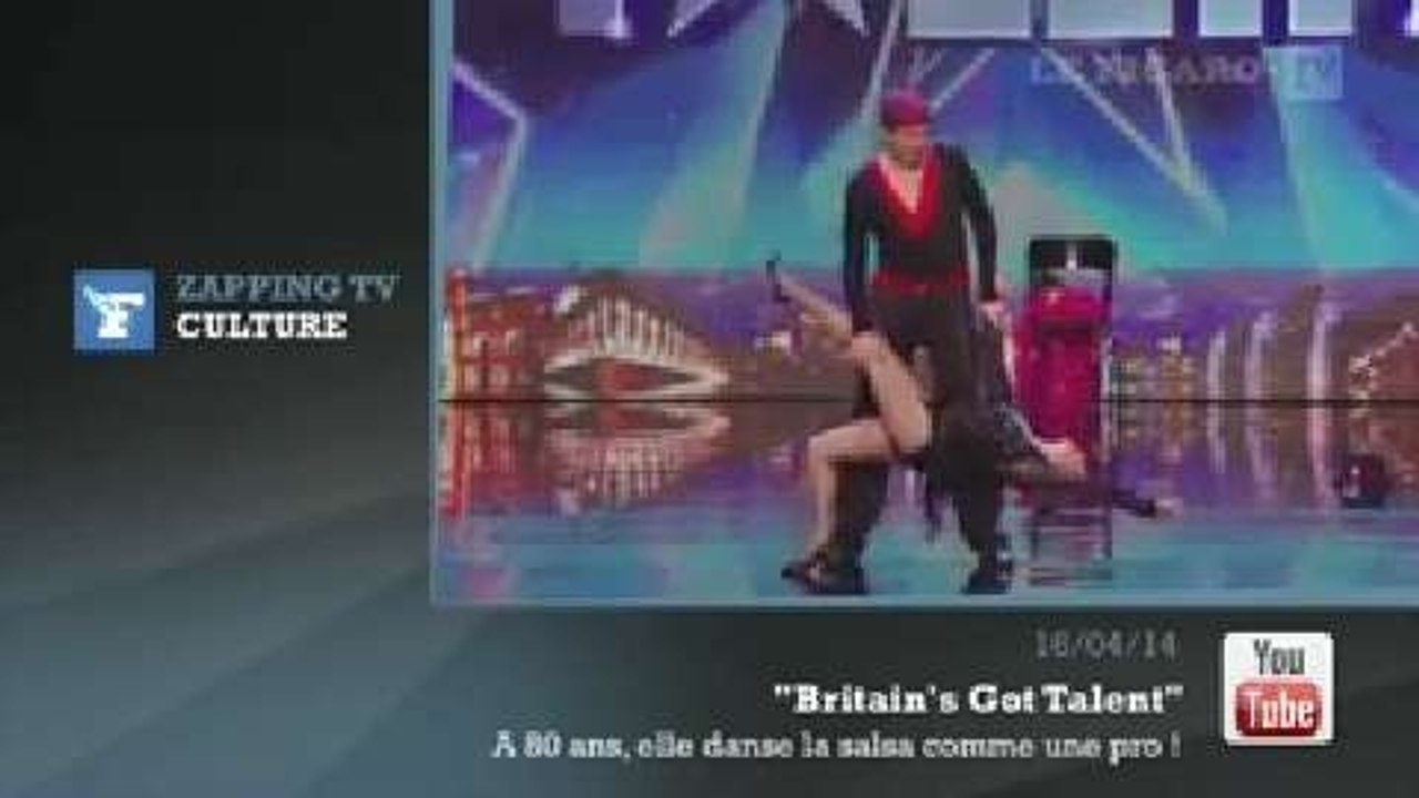 Zapping TV : à 80 ans, elle danse une salsa trè...