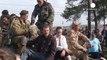 Pro-Russian activists seize Ukraine armoured vehicles