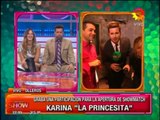 Pronto.com.ar Karina en la apertura de Showmatch