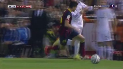 Bale Super solo goal ~ Barca vs Real 1-2 16/04/2014