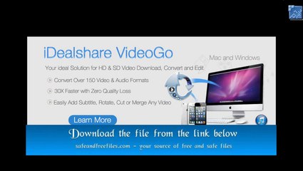 Download iDealshare VideoGo 4.1.21 Product Key Generator Free