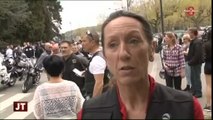 Des centaines de motards en colère à Annecy