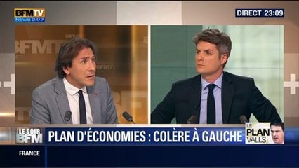 Descargar video: Le Soir BFM: Plan d’économies: Manuel Valls provoque la colère à gauche - 16/04 2/4