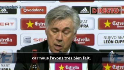 Copa del Rey : la grande satisfaction de Carlo Ancelotti