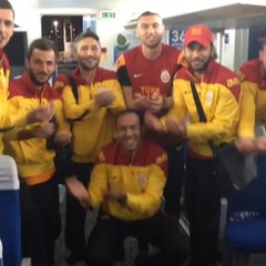 Galatasaraylı futbolcular Umut Bulut'un oğluna böyle mesaj gönderdi