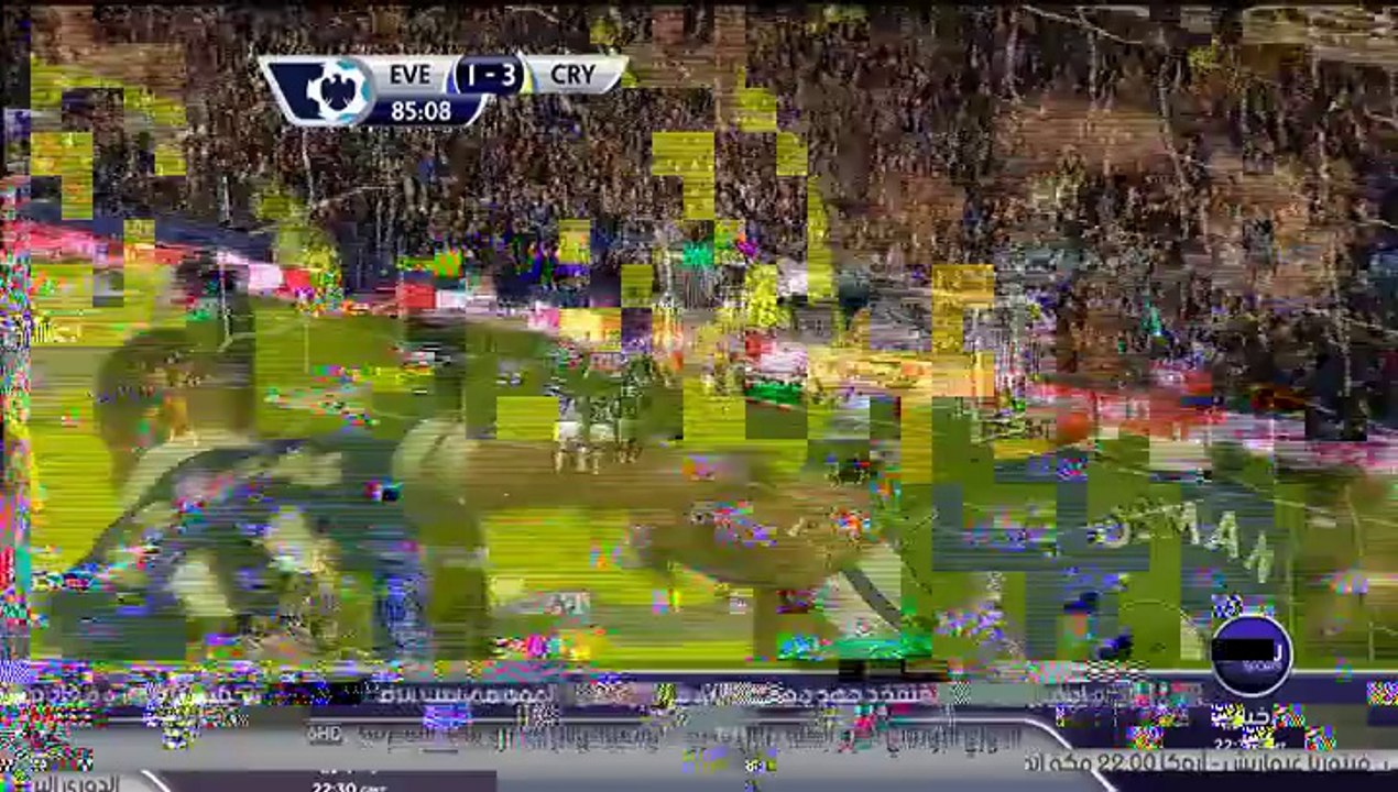 CRYSTAL PALASE 3 - 2 EVERTON
