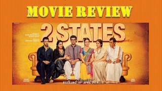 **2 States** (2014) Hindi Movie Review : Arjun Kapoor, Alia Bhatt : Chetan Bhagat (Writer)