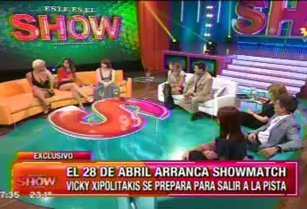 Paula en Este es el Show 5 (Paula quiere ser vedette?) - 16 de Abril