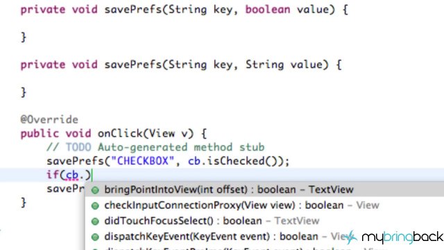 Android Tutorial 2.6 - Shared Preferences Example 2