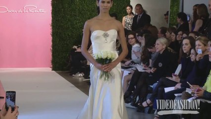 Oscar de la Renta Bridal Spring 2015 -- New York Bridal -- Interviews & Runway | Videofashion