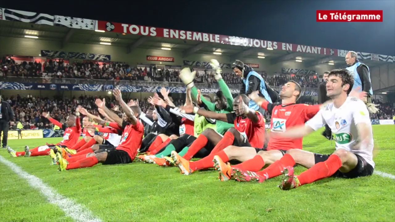 Guingamp-Monaco. La joie dans le stade et en ville