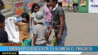 CAMPAÑA PSICOLÓGICA  EN LA ALAMEDA  EL PROGRESO