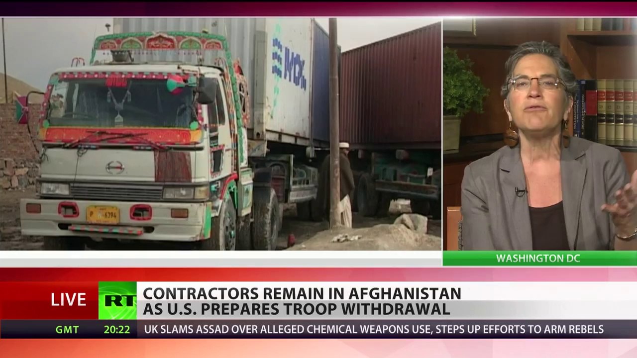 Outsourced: 'Mercs to replace US troops ahead of Afghan withdrawal'